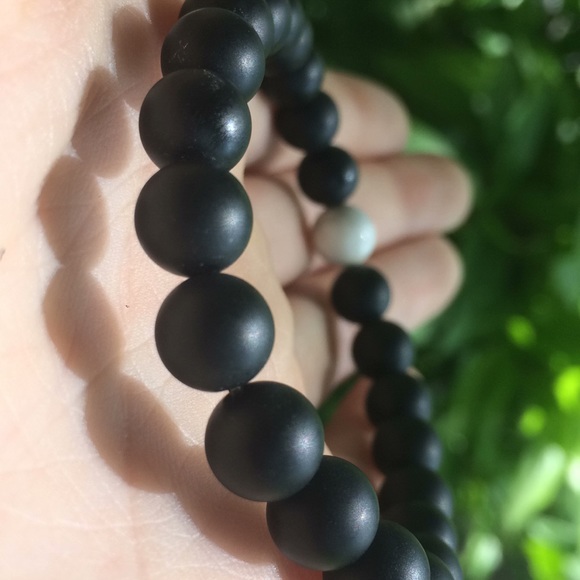 LOKAI Black & White Marble Bracelet - Picture 3 of 4